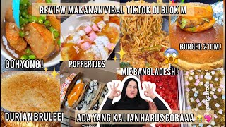 TASYI REVIEW MAKANAN VIRAL TIKTOK DI BLOK M EP 8  ADA YANG HARUS KALIAN COBA [upl. by Eirtemed28]