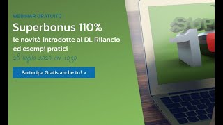 Blumatica e Superbonus 110 novità DL Rilancio ed esempi pratici [upl. by Alcock]