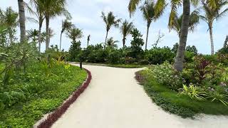 The Island Walk  Kagi Maldives Resort amp Spa [upl. by Ridan462]