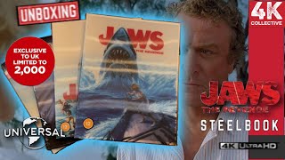 Jaws 4 The Revenge 4K UltraHD Bluray Steelbook Limited to 2000 edition unboxing [upl. by Giefer]