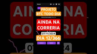 PROJETO BITCOIN TODO DIA 312365 BTCTodoDia Criptomoedas Altcoins Memecoins Investimentos [upl. by Rillis]