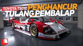 Toyota TS010  Terlalu Banyak Downforce Sampai Tulang Pembalap Pada Retak 🤯 [upl. by Luhey]