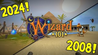 Wizard101 2008 VS 2024 Krokotopia Graphics Update [upl. by Urbas]