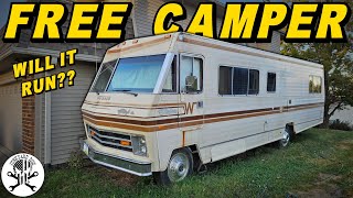 Will a FREE Winnebago RUN amp DRIVE Home [upl. by Martinsen519]