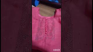 Kurthi neck ytshorts fashion potlibuttonneckdesign stitching [upl. by Oemac]