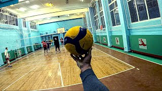 Volleyball first person  Setter  Highlights POV [upl. by Hazelton536]