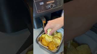 Des Nachos au Air Fryer 😍 recette fromage bœuf [upl. by Lemak633]