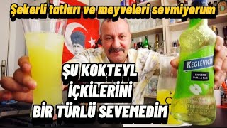 KEGLEVICH İtalyan Likörü VodkaampFruit Testi  Limonata Kokteyl  Roku  Malfy Gin [upl. by Narcho]