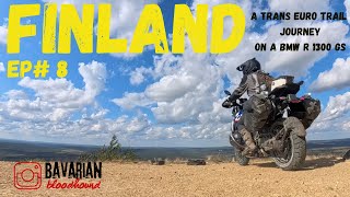 FINLAND Adventure motorcycle travel on a BMW R 1300 GS Trans Euro Trail Northern Finland [upl. by Brottman]