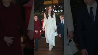 Wales Family at Royal Carols Together at Christmas the endofyear event at Westminster Abbey 2023 [upl. by Aivilys]