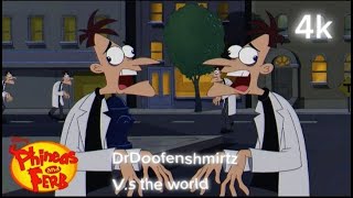 Dr Doofenshmirtz Sad Backstory  Takes over Danville  4k Edit [upl. by Arratahs391]