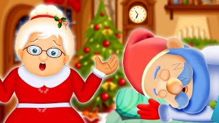 Christmas Music for Kids  Wake Up Mr Santa Claus  HooplaKidz [upl. by Cantone]