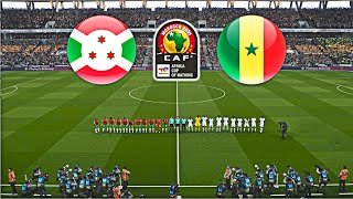 BURUNDI vs SENEGAL  AFRICA CUP OF NATIONS 2025 QUALIFIERS [upl. by Ikkim]