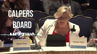 Comments to the CalPERS Board of Administration July 15 2024 on Environmental Investing [upl. by Alemaj]