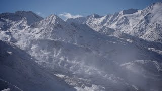 Beschneiung in ObergurglHochgurgl as seen on ötztaltv [upl. by Nallij]