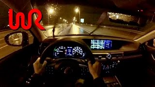 2017 Lexus GS 200t  POV Night Drive Binaural Audio [upl. by Ydiarf]