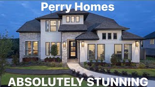 GORGEOUS new Perry model home tour in San Antonio Tx  Cibolo Canyons Perry Homes  499k [upl. by Carvey]