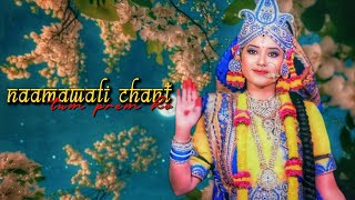 Radharani vm on quotNaamawali Chant × Tum Prem Hoquot  🌼💛 [upl. by Oremar]