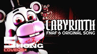 COVER FNAF 6 SONG ▶ quotLabyrinthquot  CG5 [upl. by Maddis]