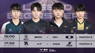 Bình Luận Tiếng Việt BRO vs DK  KT vs FOX  Tuần 1 Ngày 2  LCK Mùa Xuân 2024 [upl. by Ikram672]