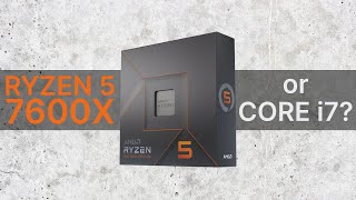 AMD Ryzen 5 7600X vs i713700K vs i712700K vs i711700K vs i710700K  the best gaming CPU in 2023 [upl. by Hartill]