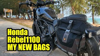 New Honda Rebel 1100 Saddlebag with Quick Release System [upl. by Cornela]