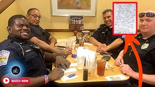 Couple Refused to Sit Near Four Cops then Saw their Food Bill [upl. by Einaoj]