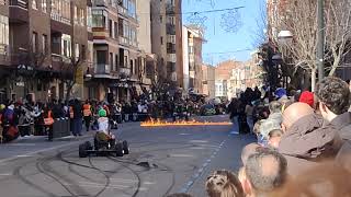 🏎️ ¡Exhibición de Quads en calle las farolas Medina del Campo 😍🔥📅 Motauros  Sábado 20 enero 2024 [upl. by Onek]