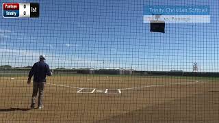 Trinity Christian Softball vs Pantego [upl. by Bathesda]