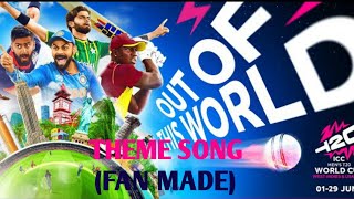 ICC T20 WORLD CUP 2024 Theme Song Fan Made [upl. by Arretal538]