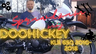 Kontrola doohickey w Kawasaki klr 650 2010  2018 [upl. by Tisman737]