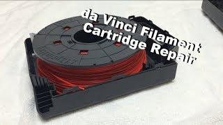 da Vinci 3D printer filament repair [upl. by Nylyrehc]