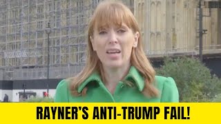 WATCH Angela Rayner EMBARRASS Herself – AntiTrump Attack Goes HILARIOUSLY Wrong [upl. by Greenwood]