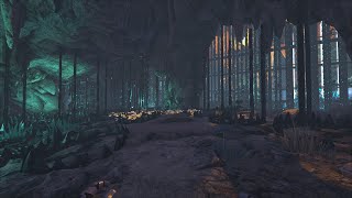 Ark  How to Build Abberation Shadow Cave  Base Tour  2023 [upl. by Eisler221]