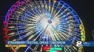 Florida Strawberry Festival prepares for big crowds and new rides [upl. by Taryne464]