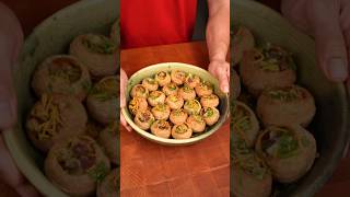 Pani Puri  the BEST street food to ever exist 🔥🔥🔥golgappa puchka asmr shorts [upl. by Seaman108]