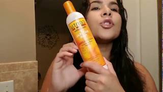 How to curl your hair using Cantu curl activator cream 💁🏻‍♀️ [upl. by Sterne]