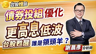 20241105【債券投組優化 更高息低波 台股甦醒 誰是領頭羊？】 台股怪談 謝晨彥分析師 [upl. by Einehpets]