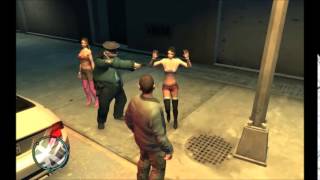 GTA 4 two hookers fighting [upl. by Nrek]