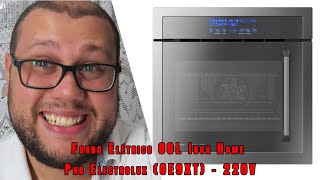 Forno Elétrico 80L Inox Home Pro Electrolux OE9XT 220V [upl. by Aralc]