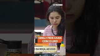 Gizelly pede ajuda com o lixo afazenda afazenda16 shorts [upl. by Cher]