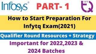 Infytq Preparation 2022 How to prepare for Infytq Qualifier Round Resources  Strategy Infytq2022 [upl. by Jaquith]