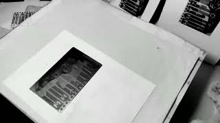 Nina Klimovskaya  mezzotint  process video BPEI 2023 [upl. by Jefferson]