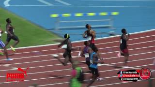 Rodgers over De Grasse in 100m Carter 6th GuadeloupeMeeting [upl. by Nnaeus]