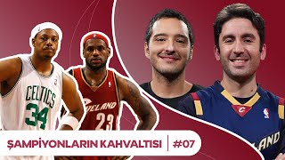 NBA LeBron James Paul Piercea Karşı  2008 Playoffları I Şampiyonların Kahvaltısı 7 [upl. by Yttik195]