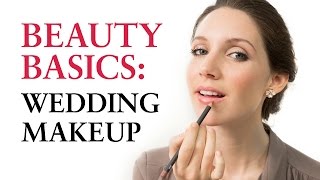 How to Do Wedding Makeup – Allure’s Beauty Basics – A Makeup Tutorial Series [upl. by Andrel]