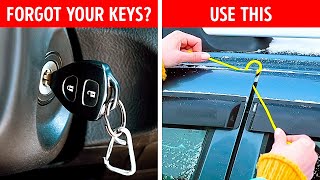 35 GENIUS CAR HACKS to save you and your transport everywhere [upl. by Cordy]