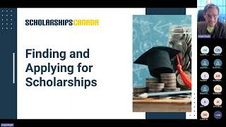 ScholarshipsCanada Webinar Finding and Applying for Scholarships [upl. by Denise]