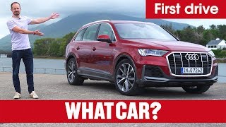 2021 Audi Q7 facelift review – has Audi ruined its biggest SUV  What Car [upl. by Erdnaed426]