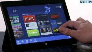 Microsoft zeigt Features von Windows 81 [upl. by Hatokad]